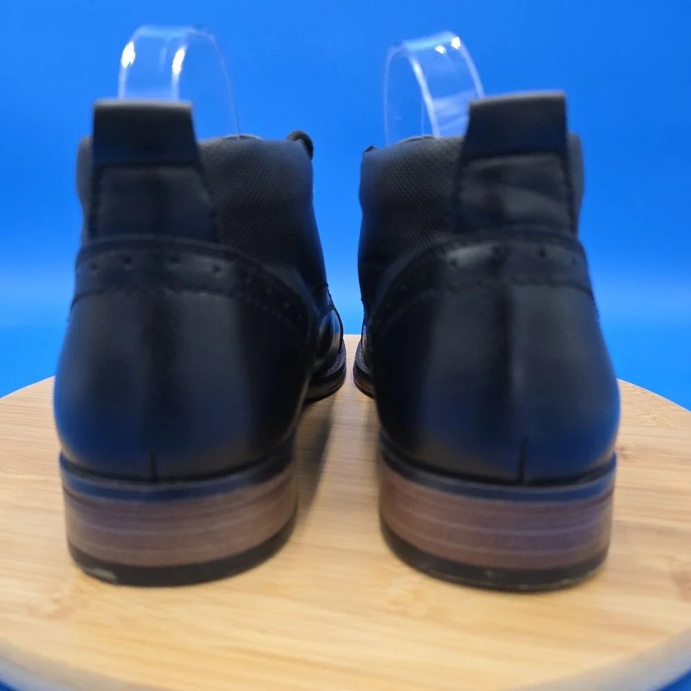 Madden‎ JAYYZ Black Chukka Boots Dress Shoes Mens 8.5 EUC